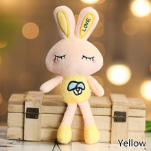 Load image into Gallery viewer, 1pc Love Rabbit Plush Toy Rabbits Stuffed Toys Key Chain Pendant Gifts for Children Kids Toy Wedding Gifts
