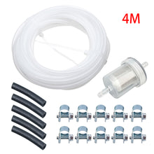 Load image into Gallery viewer, 4/5M Transparent Diesel Heater Inline Fuel Filter Hose Clip Pipe Line Kit Replace Parking Heater Fuel Tank Hose Clip Kits For Webasto Eberspacher