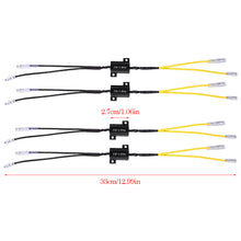 Load image into Gallery viewer, 1Pair 25W 6.8Ohm Moto Resistance Power Resistor Load Decoding Resistor for LED Mini Turn Signal Flash Light Repairing Parts