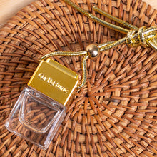 Load image into Gallery viewer, Car Hanging Air Freshener 8ML Empty Glass Perfume Bottle Rearview Mirror Ornament Car-Styling Essential Oils Fragrance Organizer