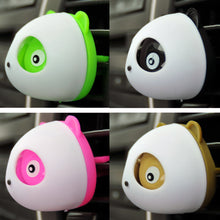 Load image into Gallery viewer, 2Pcs Cute Cartoon Panda Car Styling Air Conditioning Vent Air Freshener solid perfume Panda Eyes Flavoring In the Car perfume