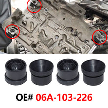 Load image into Gallery viewer, 4Pcs Car Engine Cover Cushion Rubber Stop Jounce Bumper Grommet For Audi A3 A6 VW Golf Mk5 Polo Passat B6 Touareg 1G Beetle