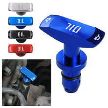 Load image into Gallery viewer, Billet Aluminum Car Oil Dipstick Pull Handle Automobile Replacement Engine Oil Handle for Ford Mustang GT V8 Engine 1999-2011
