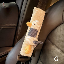 Load image into Gallery viewer, 1Pc Cute Soft Plush Flowers Car Seatbelt Cover Seat Belt Cartoon Toy Animal Auto Shoulder Strap Protector Pad for Children/ Kids