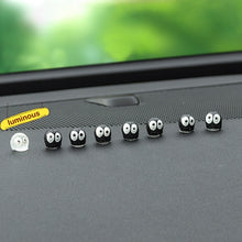 Load image into Gallery viewer, 5Pcs Cute Black / Luminous Elf Car Interior Decoration Funny Auto Center Console Rearview Mirror Ornaments For Car Accessories