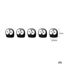 Load image into Gallery viewer, 5Pcs Cute Black / Luminous Elf Car Interior Decoration Funny Auto Center Console Rearview Mirror Ornaments For Car Accessories
