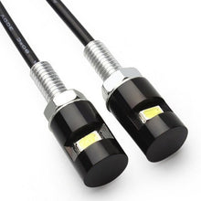 Load image into Gallery viewer, 2Pcs 12V 5630SMD Car Motorcycle License Number Plate Light LED Lamp Auto Tail Front Screw Bolt Bulbs Lamps Light Source