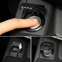 Load image into Gallery viewer, Car Moto Engine Start Stop Button Cover Ignition Switch Rotating Protective Cover Motorcycle Start Ring Decoration Sticker