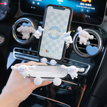 Load image into Gallery viewer, Gravity Car Mobile Phone Holder Cartoon Air Vent Clip Mount Mobile Cell Phone Stand In Car GPS Support For iPhone 13 12 Pro Xiaomi Samsung