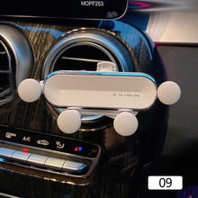 Load image into Gallery viewer, Gravity Car Mobile Phone Holder Cartoon Air Vent Clip Mount Mobile Cell Phone Stand In Car GPS Support For iPhone 13 12 Pro Xiaomi Samsung