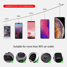 Load image into Gallery viewer, Gravity Car Mobile Phone Holder Cartoon Air Vent Clip Mount Mobile Cell Phone Stand In Car GPS Support For iPhone 13 12 Pro Xiaomi Samsung
