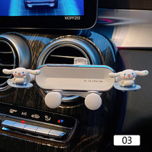 Load image into Gallery viewer, Gravity Car Mobile Phone Holder Cartoon Air Vent Clip Mount Mobile Cell Phone Stand In Car GPS Support For iPhone 13 12 Pro Xiaomi Samsung