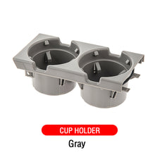 Load image into Gallery viewer, Car Front Center Console Storage Box Water Cup Holder Beverage Bottle Holder Coin Tray For BMW E46 Series 323i 318I 320I 98-06 51168217953