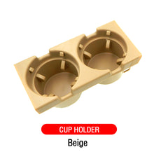 Load image into Gallery viewer, Car Front Center Console Storage Box Water Cup Holder Beverage Bottle Holder Coin Tray For BMW E46 Series 323i 318I 320I 98-06 51168217953