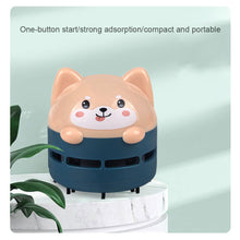 Load image into Gallery viewer, Mini Cartoon Animal Pattern Rechargeable Wireless Vacuum Cleaner Car Keyboard Vacuum Cleaner Handheld Usb Desktop Vacuum Cleaner