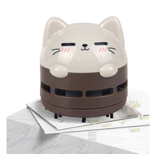 Load image into Gallery viewer, Mini Cartoon Animal Pattern Rechargeable Wireless Vacuum Cleaner Car Keyboard Vacuum Cleaner Handheld Usb Desktop Vacuum Cleaner