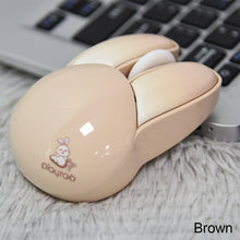 Load image into Gallery viewer, 2.4g Wireless Mouse Cute Kawaii Rabbit Shape Mice Ergonomic 3D Office Mute Mouse for Kid Girl Gift for Desktop Computer Laptop