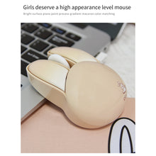 Load image into Gallery viewer, 2.4g Wireless Mouse Cute Kawaii Rabbit Shape Mice Ergonomic 3D Office Mute Mouse for Kid Girl Gift for Desktop Computer Laptop