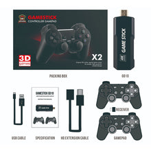 Load image into Gallery viewer, GD10 Retro Game Console 4K 60fps HDMI Output Low Latency TV Game Stick Dual Handle Portable Home Game Console For PS1 PSP