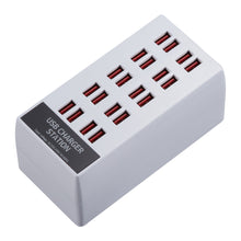Load image into Gallery viewer, 100W 20 Port USB Phone Charger Station Power Adapter Station Fast Charger for IPhone 12 13 Pro Max Huawei Samsung Xiaomi