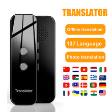 Load image into Gallery viewer, G6 Smart Voice Speech Translator Two-Way Real Time 70 Multi-Language Translation For Learning Travelling Business Meet Portable