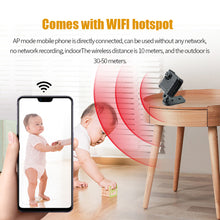 Load image into Gallery viewer, W18 Action Camera Ultra HD 1080P/720P WiFi Video Recording Cameras Sport Cam AI Human Detect Wireless Camera Home Security