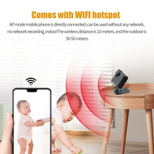Load image into Gallery viewer, W18 Action Camera Ultra HD 1080P/720P WiFi Video Recording Cameras Sport Cam AI Human Detect Wireless Camera Home Security