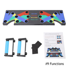 Load image into Gallery viewer, Multifunctional 12 In 1/9 In 1 Portable Push-Up Bracket Plate Chest Abdominal Lumbar Muscle Arm Training Board Home Gym Upper Limb Training Fitness Equipment