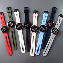 Load image into Gallery viewer, LED Digital Kids Watches Luminous Waterproof Sport Children Watch Silicone Strap Electronic Wrist Watch For Boys Girl