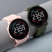 Load image into Gallery viewer, LED Digital Kids Watches Luminous Waterproof Sport Children Watch Silicone Strap Electronic Wrist Watch For Boys Girl