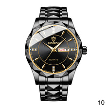 Load image into Gallery viewer, Mens Quartz Watches Brand Luxury Casual Fashion Men's Watch For Gifts Breathable Stainless Steel Waterproof Luminous Wristwatch
