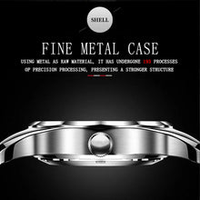 Load image into Gallery viewer, Mens Quartz Watches Brand Luxury Casual Fashion Men's Watch For Gifts Breathable Stainless Steel Waterproof Luminous Wristwatch