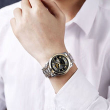 Load image into Gallery viewer, Mens Quartz Watches Brand Luxury Casual Fashion Men's Watch For Gifts Breathable Stainless Steel Waterproof Luminous Wristwatch