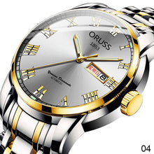 Load image into Gallery viewer, Mens Quartz Watches Brand Luxury Casual Fashion Men's Watch For Gifts Breathable Stainless Steel Waterproof Luminous Wristwatch