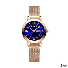 Load image into Gallery viewer, Luxury Rose Gold Watch Women Bracelet Watches Top Brand Ladies Casual Quartz Watch Steel Women's Wristwatch