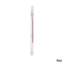 Load image into Gallery viewer, Gel Pen Transparent Frosted Gel Pen 0.5mm Full Needle Tube Carbon Office Pen Black Red Blue Exam Brush Pen Stationery