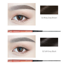 Load image into Gallery viewer, Natural Waterproof Solid Eye Brow Pencil with Brush Anti-sweat Eyebrow Trimmer Long Lasting Eyebrow Pencil Beauty Makeup