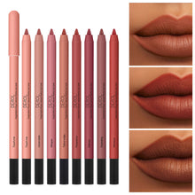 Load image into Gallery viewer, Matte Lipliner Lipstick Non-fading Waterproof Long-lasting Nude Matte Lipstick Women Lip Makeup Cosmetics