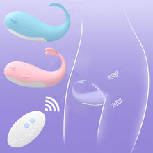 Load image into Gallery viewer, Whales Wearing Egg Jumping Female Masturbation Device Silent Remote Control Vibrating Stick Toy Massage Stick Masturbation Device