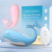 Load image into Gallery viewer, Whales Wearing Egg Jumping Female Masturbation Device Silent Remote Control Vibrating Stick Toy Massage Stick Masturbation Device