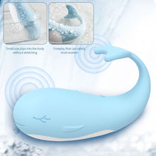 Load image into Gallery viewer, Whales Wearing Egg Jumping Female Masturbation Device Silent Remote Control Vibrating Stick Toy Massage Stick Masturbation Device