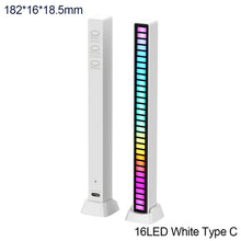 Load image into Gallery viewer, RGB Sound Control LED Light Pickup Lights Voice Activated Rhythm Light RGB Color LED Lamp Bar Of Music Ambient Light