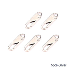Load image into Gallery viewer, 5PCS DIY Zipper Slider Puller Instant Zipper Repair Kit Replacement For Broken Buckle Travel Bag Suitcase Zipper Head