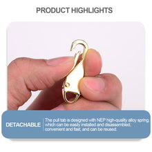 Load image into Gallery viewer, 5PCS DIY Zipper Slider Puller Instant Zipper Repair Kit Replacement For Broken Buckle Travel Bag Suitcase Zipper Head