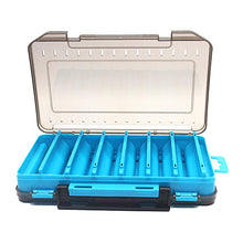 Load image into Gallery viewer, Double Sided Fishing Tool organizer Boxes Fishing Tackle Box Fishing Accessories Lure Hook Storage Case