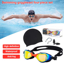 Load image into Gallery viewer, 1Set Professional Waterproof Clear Double Anti-fog Swim Glasses Men Women Eyewear Swimming Goggles