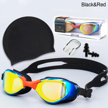 Load image into Gallery viewer, 1Set Professional Waterproof Clear Double Anti-fog Swim Glasses Men Women Eyewear Swimming Goggles