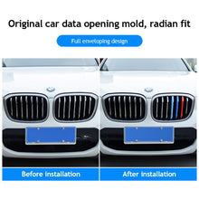 Load image into Gallery viewer, 3pcs Car Racing Front Grille Trim Strips For BMW X3 G01 2018-2020 M Power Performance Grill Accessories