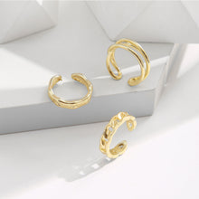 Load image into Gallery viewer, 3pcs/set Alloy Rings Set Fashion Temperamental Opening Adjustable Rings Jewelry Accessory for Women