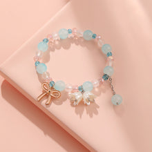 Load image into Gallery viewer, Flower Beaded Bracelet Fashion Simple Adjustable Gradient Beaded Bracelet Hand Jewelry Accessory